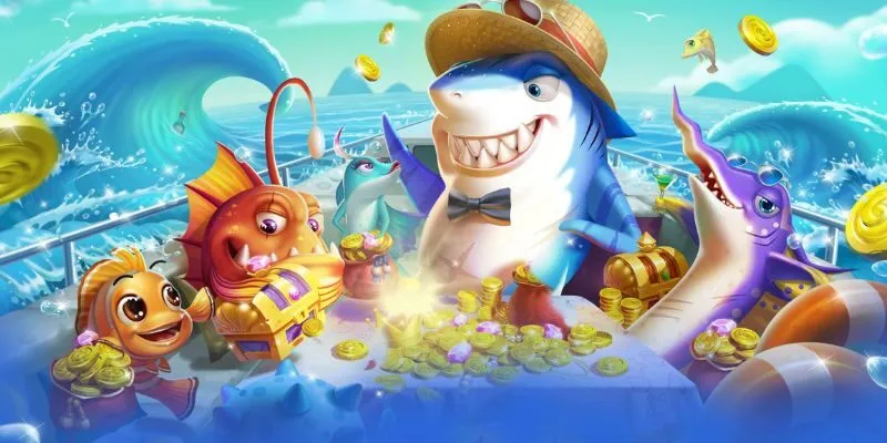 Hệ thống vòng quay thưởng tự động tại V9BET kích hoạt sau khi bắn boss thành công.